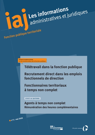 Informations administratives et juridiques, n° 5 (2020)