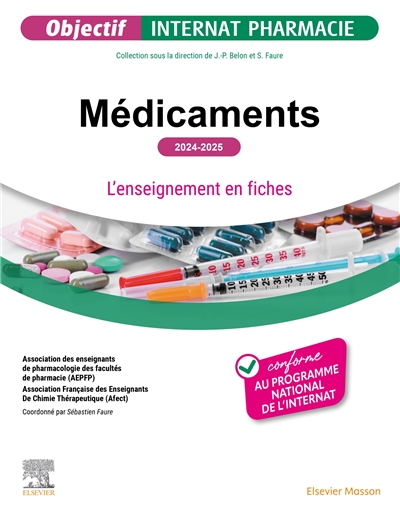 Médicaments : l'enseignement en fiches : 2024-2025