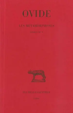 Les métamorphoses. Vol. 2. Livres VI-X