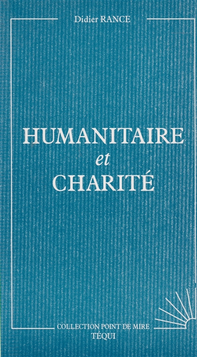 Humanitaire et charité