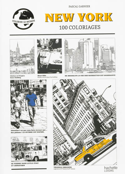 New York : 100 coloriages : colorier le monde