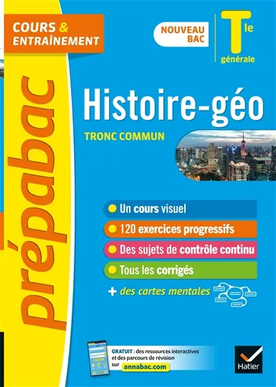 Histoire géo terminale générale, tronc commun : nouveau bac