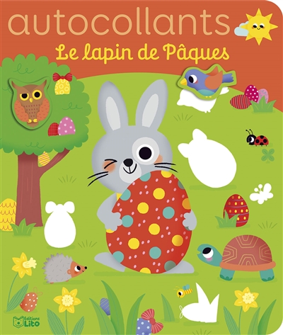 Le lapin de Pâques : autocollants