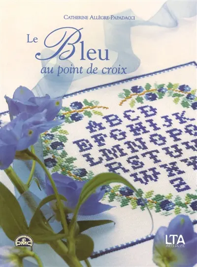 Le bleu au point de croix