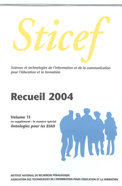 Ontologies pour les EIAH : recueil Sticef 2004