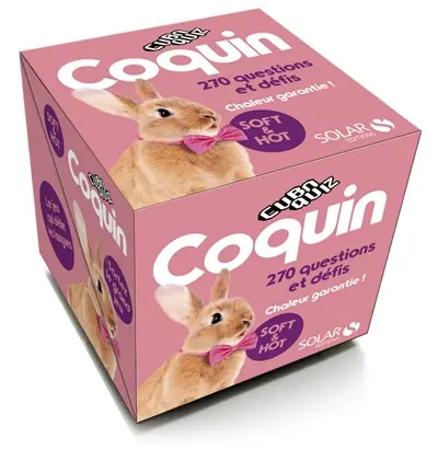 Cuboquiz coquin : 270 questions et défis : chaleur garantie ! soft & hot