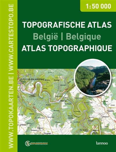 Atlas topographique de Belgique : 1:50.000. Topografische atlas, België : 1:50.000