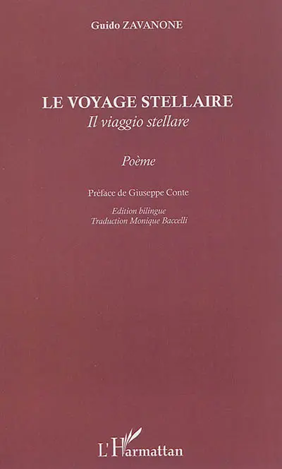 Le voyage stellaire : poème. Il viaggio stellare