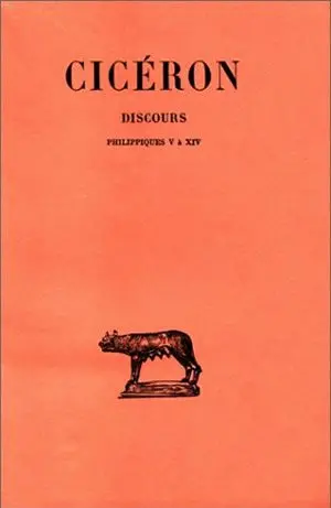 Discours. Vol. 20. Philippiques V-XIV