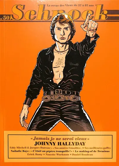 Schnock, n° 50. Johnny Hallyday Schnock, n° 50. Johnny Hallyday