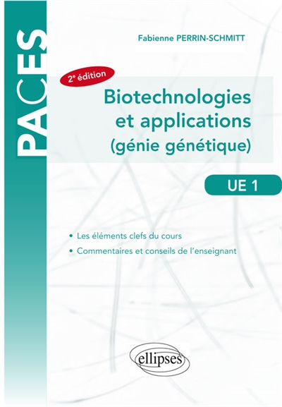 Biotechnologies et applications : génomique, transcriptome, méthylome, protéome, transgenèse animale : UE 1