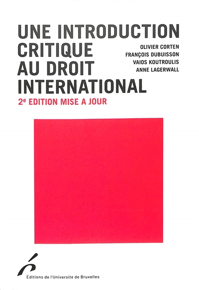 Une introduction critique au droit international