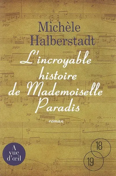 L'incroyable histoire de mademoiselle Paradis