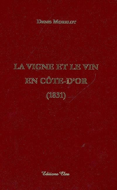 Statistique de la vigne dans le département de la Côte-d'Or