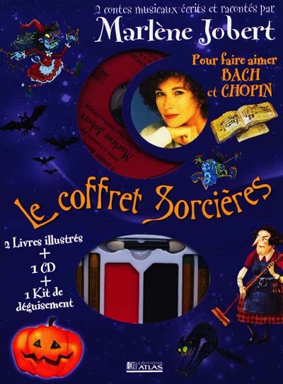 Coffret sorcière : 2 contes musicaux
