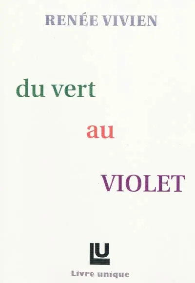 Du vert au violet
