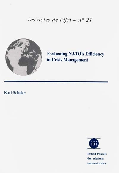 Evaluating Nato's efficiency in crisis management