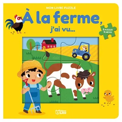 A la ferme, j'ai vu...