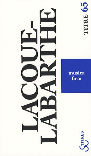Musica ficta : figures de...