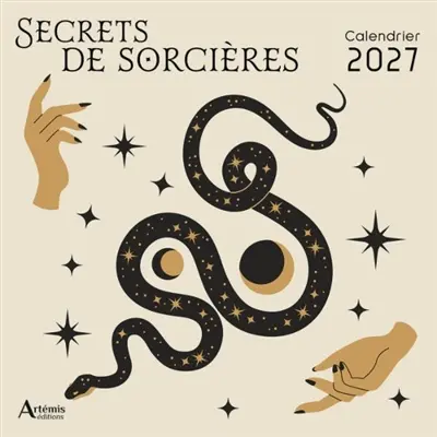 Secrets de sorcières : calendrier 2027