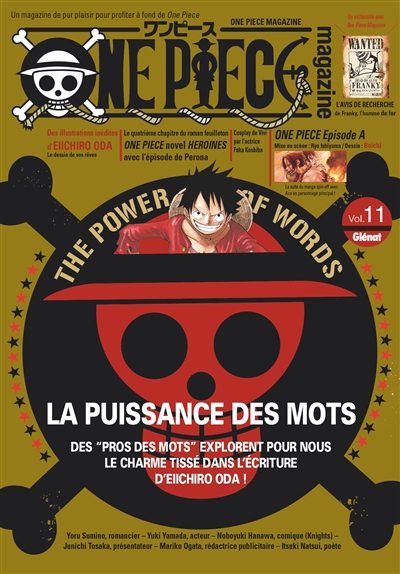 one piece magazine, n° 11. la puissance des mots