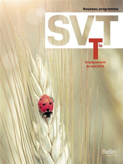 SVT terminale, enseignement de spécialité : nouveau programme : grand format