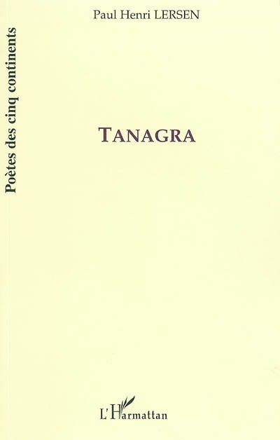Tanagra : poèmes