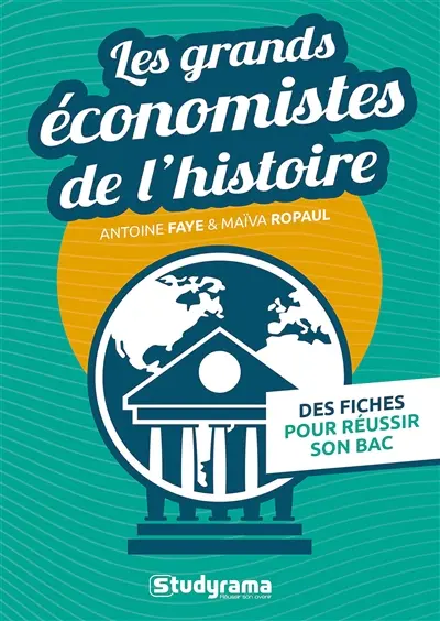 Les grands économistes de l'histoire : des fiches pour réussir son bac