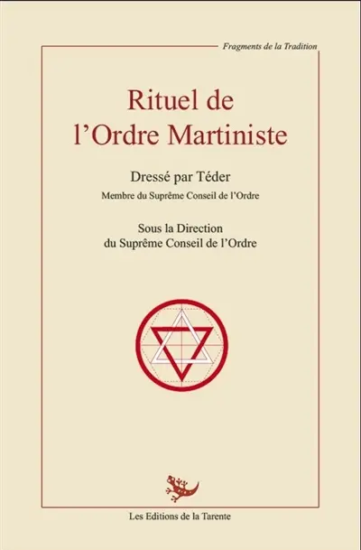 Rituel de l'Ordre Martiniste
