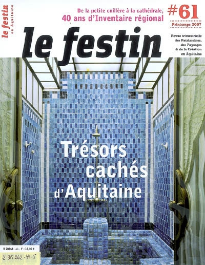 Festin (Le), n° 61. Trésors cachés d'Aquitaine