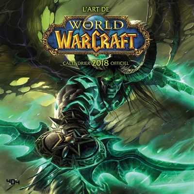 L'art de World of Warcraft : calendrier 2018 officiel