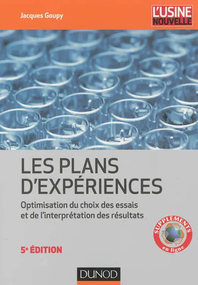 Introduction aux plans d'expériences : avec applications