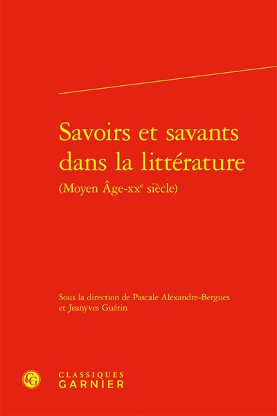 Savoirs et savants dans la...