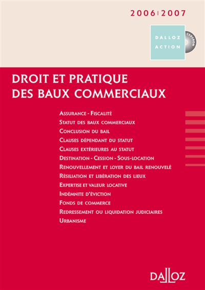 Droit et pratique des baux...