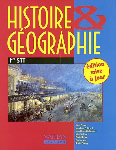 Histoire-géographie, 1re STT