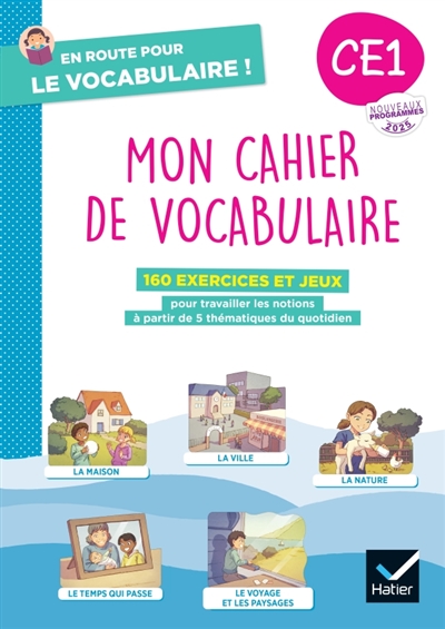 Mon cahier de vocabulaire...