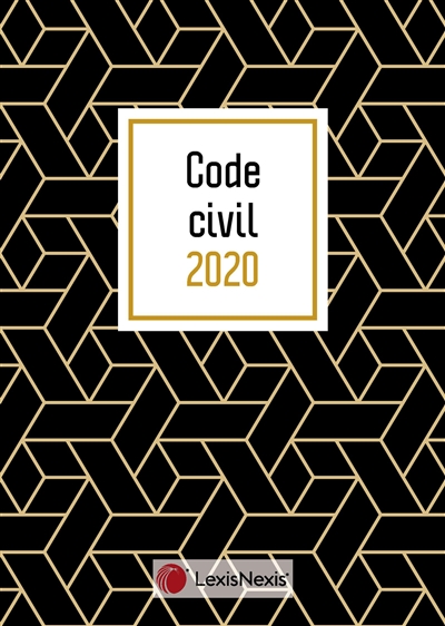 Code civil 2020 : jaquette geometric