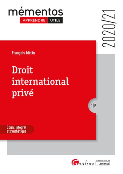 Droit international privé : 2020-2021