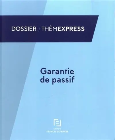 Garantie de passif