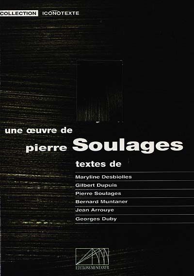 Une oeuvre de Pierre Soulages : Peinture, 14-08-1979