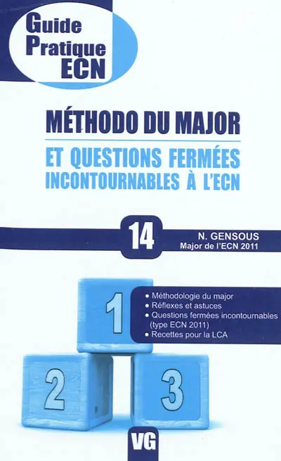 Méthodo du major et questions fermées incontournables à l'ECN