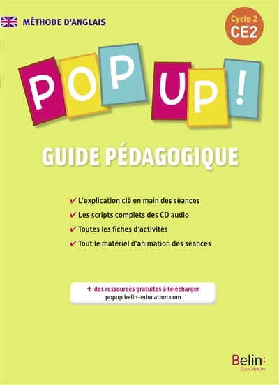 Pop up ! CE2 : livre du professeur