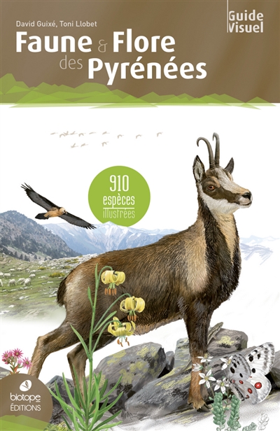 Faune & flore des Pyrénées : 910 espèces illustrées