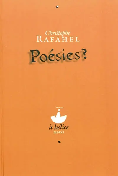 Poésies ?