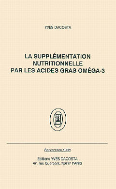 La supplémentation nutritionnelle par les acides gras oméga-3