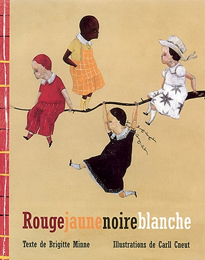 Rougejaunenoireblanche (lot de 5)