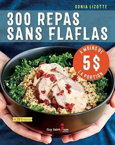 300 repas sans flaflas à moins de 5\$ la portion