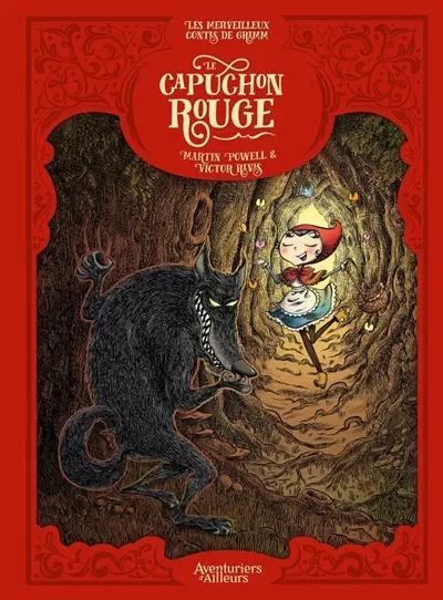 Le Capuchon rouge. Rouge contre le loup