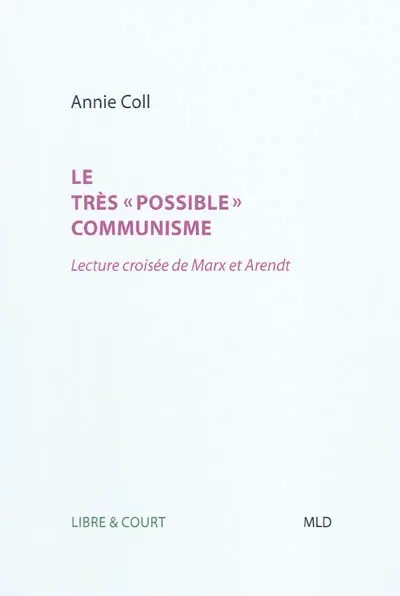 Le très possible communisme : lecture croisée de Marx et Arendt
