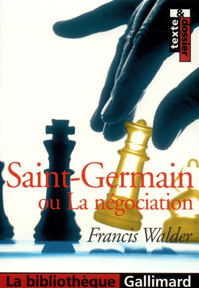 Saint-Germain ou La négociation